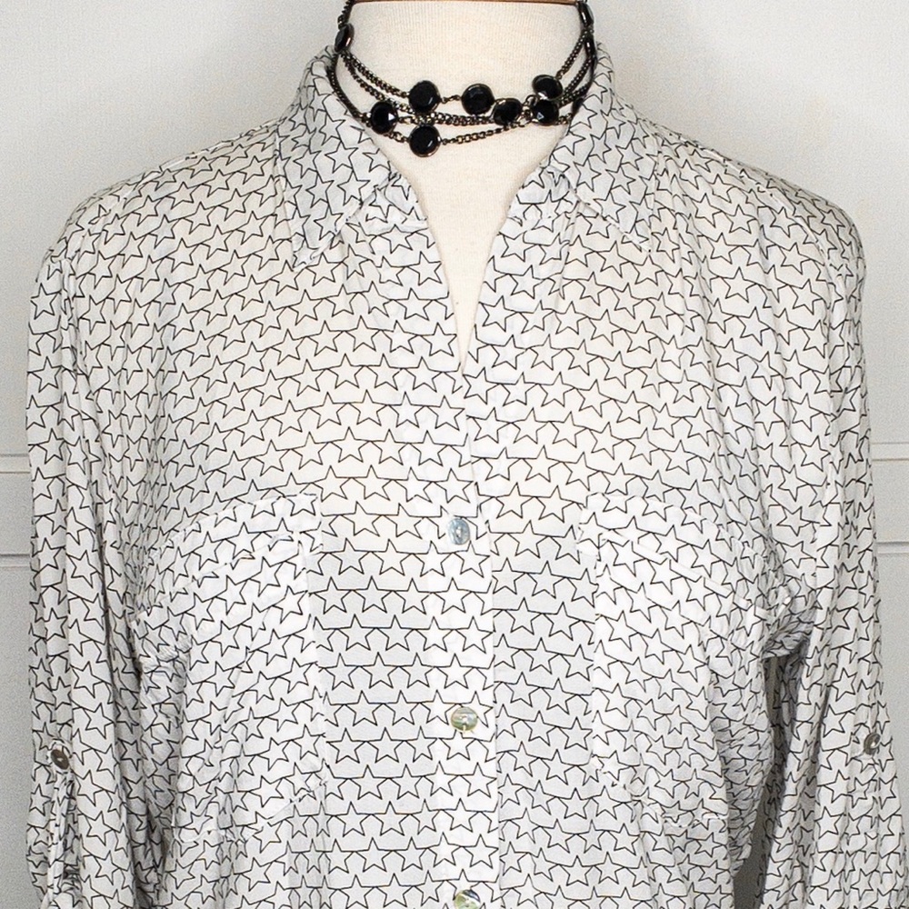 Just Living | Star Print City Shirt